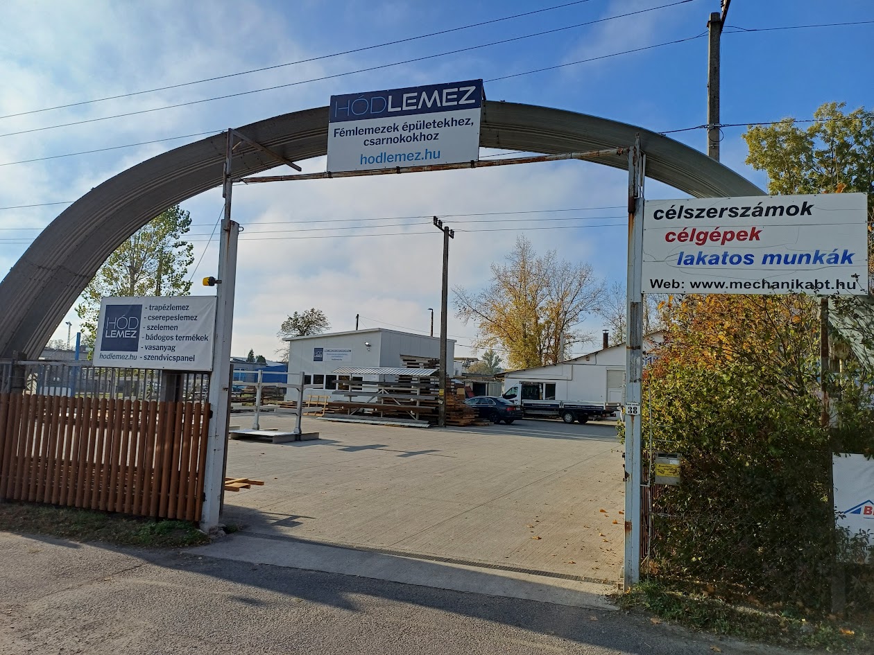 Hódlemez bejárat
